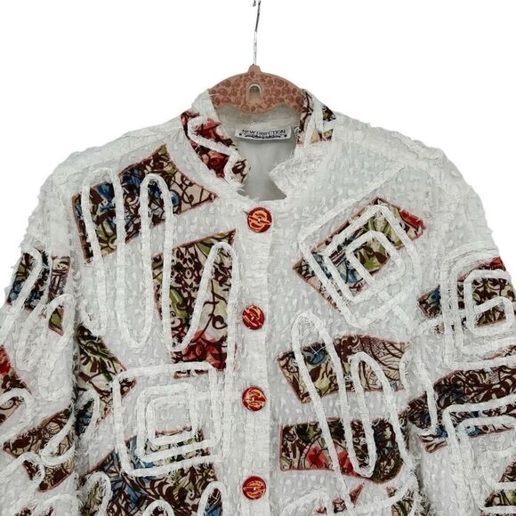 New Direction Vintage Art To Wear Jacket Large - Picture 5 of 8